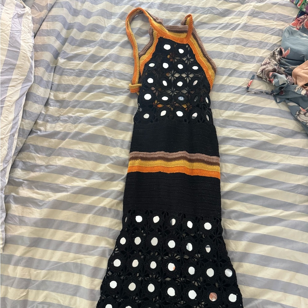 Wales Bonner Marimba Crochet Dress Size Medium